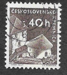 Sellos de Europa - Checoslovaquia -  874 - Castillo de Kremnica