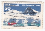 Sellos de America - Estados Unidos -  123 - 30 Anivº del Tratado de la Antártida