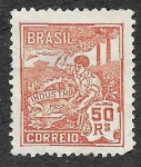 Stamps Brazil -  222 - Industria