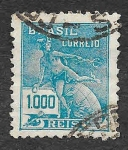 Stamps : America : Brazil :  257 - Mercurio