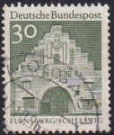 Stamps Germany -  Flensburg verde