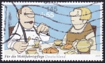 Stamps : Europe : Germany :  Loriot-desayuno