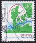 Stamps : Europe : Germany :  100 años Canal Nord-Ostsee