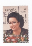 Stamps Spain -  Montserrat Caballé