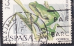 Stamps : Europe : Spain :  RANA ARBOREA (41)