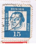 Stamps Germany -  Luther