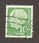 Stamps Germany -  INTERCAMBIO