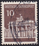 Stamps Germany -  Brandenburger Tor 10
