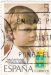 Stamps : Europe : Spain :  Felipe de Borbón, Príncipe de Asturias (41)
