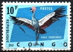 Stamps Democratic Republic of the Congo -  GRULLA  CORONADA