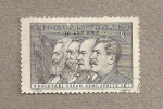 Stamps Czechoslovakia -  30 Aniv. Fundación Paritdo Comunista
