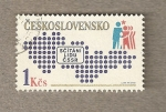 Stamps Czechoslovakia -  Censo nacional