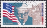 Stamps Germany -  plan Marshall