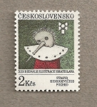 Stamps Czechoslovakia -  XIII Bienal de Ilustradores, Bratislava