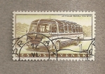 Stamps : Europe : Czechoslovakia :  Autocar Skoda