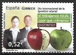 Stamps Spain -  Dia internacinal de la igualdad salarial