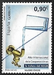 Stamps Spain -  Año internacional de la cooperacion en la esfera del agua
