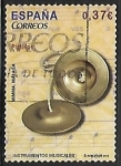 Stamps Spain -   Instrumentos Musicales - platillos