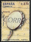 Stamps Spain -   Instrumentos Musicales - pandereta