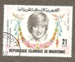 Stamps : Africa : Mauritania :  515