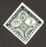 Stamps : Africa : Niger :  J24
