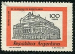 Sellos de America - Argentina -  Teatro Colon de Buenos Aires