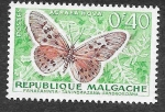 Sellos del Mundo : Africa : Madagascar : 307 - Mariposa