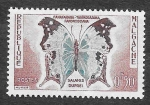 Sellos del Mundo : Africa : Madagascar : 308 - Mariposa