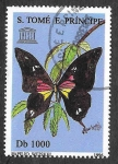Stamps S�o Tom� and Pr�ncipe -  1274 - Mariposa (UNESCO)