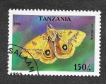 Stamps Tanzania -  1447 - Mariposa