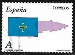 Sellos de Europa - Espa�a -   Comunidades autónomas y banderas - Principado de asturias
