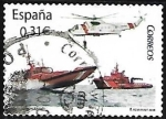 Stamps Spain -  Rescate marino