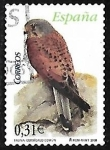 Sellos de Europa - España -  Aves - Falco tinnunculus