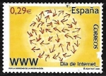 Stamps Spain -  Dia de Internet