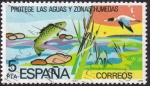 Sellos de Europa - España -  protege las aguas