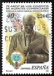 Stamps Spain -  75 Aniversario de los Colegios de agentes comerciales