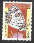 Stamps Somalia -  Mariposa (C)
