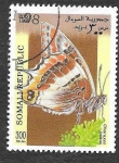 Sellos de Africa - Somalia -  Mariposa (C)