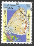 Stamps Somalia -  Mariposa (C)