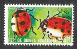 Stamps : Africa : Equatorial_Guinea :  Yt115E - Mariquitas