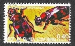 Sellos de Africa - Guinea Ecuatorial -  Yt115H - Escarabajo Enterrador Americano