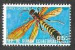 Sellos de Africa - Guinea Ecuatorial -  Yt115L - Sirex Gigante