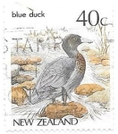 Stamps New Zealand -  aves