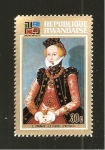 Stamps : Africa : Rwanda :  524