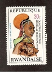 Stamps : Africa : Rwanda :  550