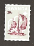 Stamps : Africa : Rwanda :  738