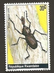 Stamps : Africa : Rwanda :  866