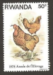 Stamps Rwanda -  899