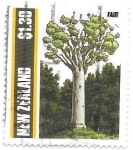 Stamps New Zealand -  árbol