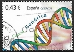 Stamps Spain -  Ciencia genética 
